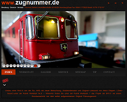 Website Zugnummer